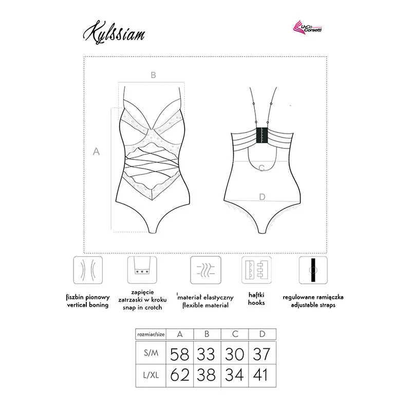 LIVCO CORSETTI FASHION - KYLSSIAM - KÖRPER - SCHWARZ