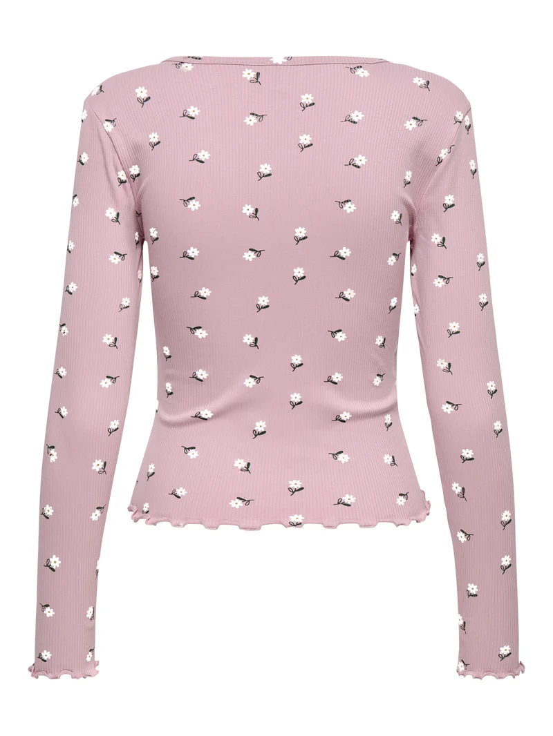 ONLINA L/S V-NECK TOP JRS
