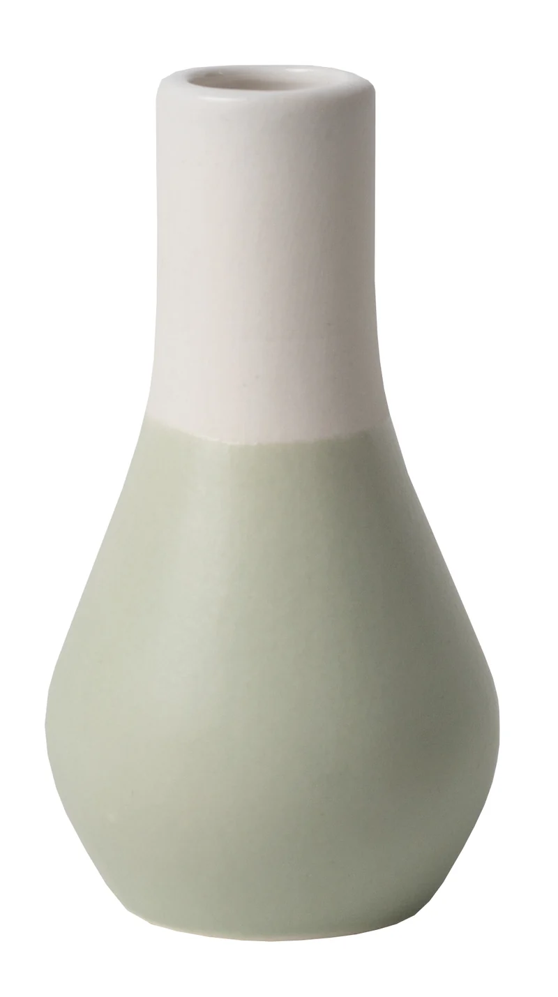 LIVING Mini Pastellvasen 4er Set grün dia 4cm Höhe 4,5-8cm,
