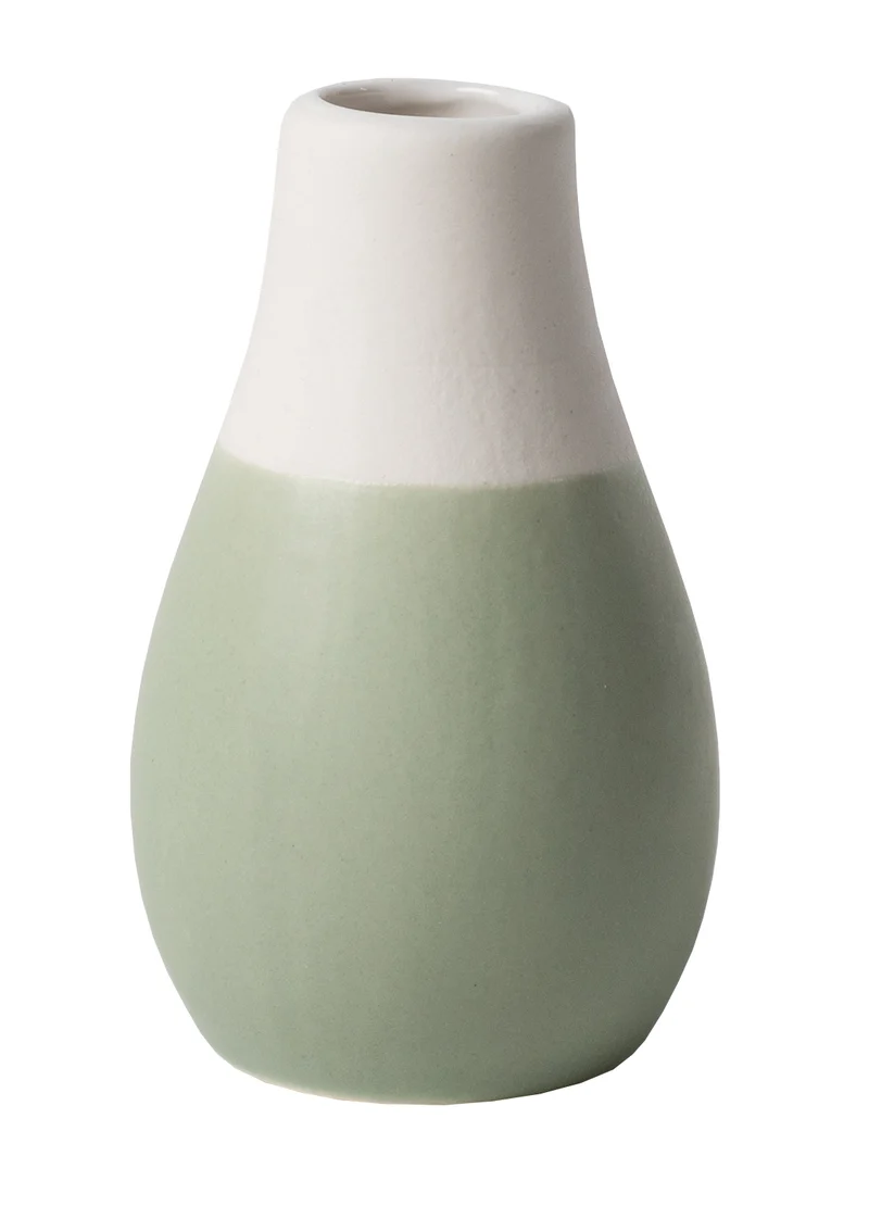 LIVING Mini Pastellvasen 4er Set grün dia 4cm Höhe 4,5-8cm,