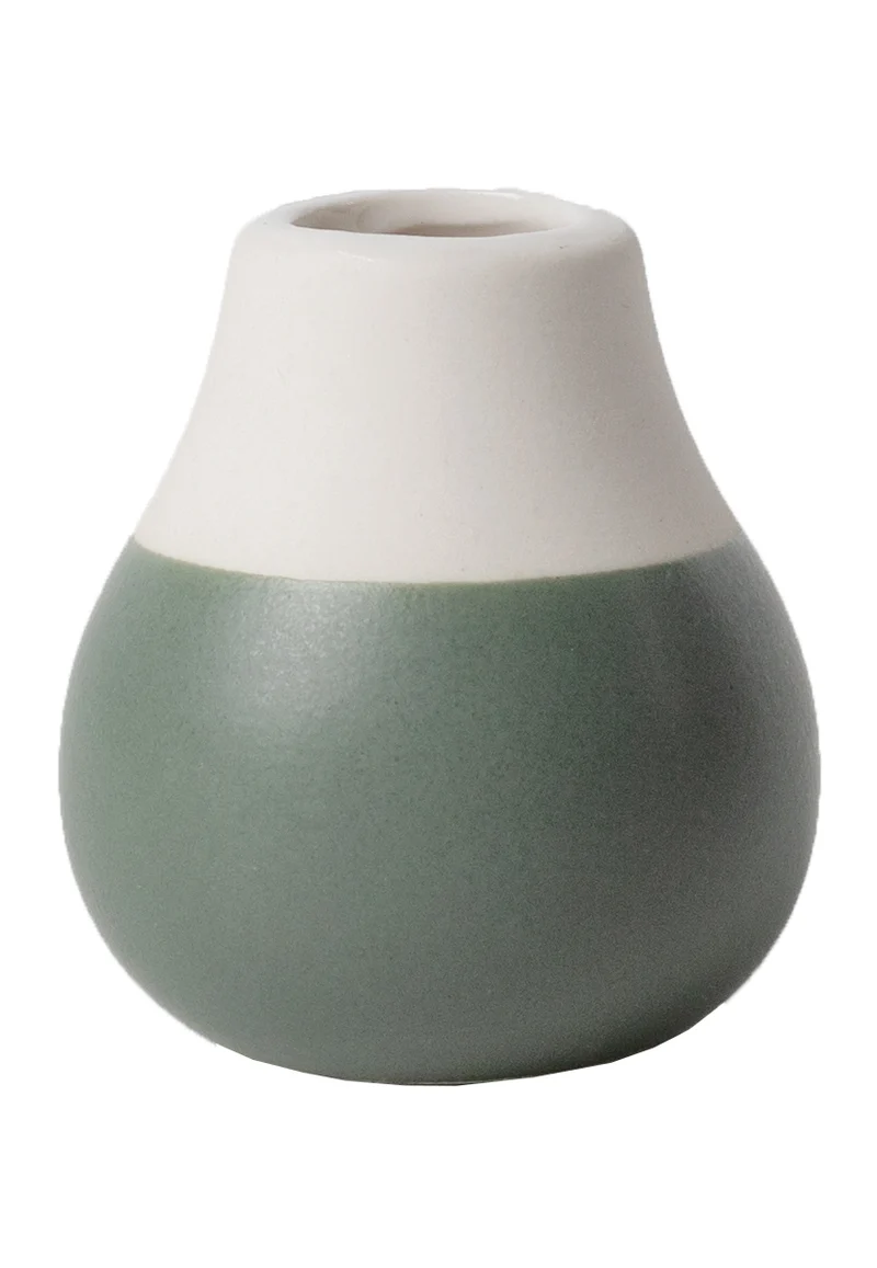 LIVING Mini Pastellvasen 4er Set grün dia 4cm Höhe 4,5-8cm,