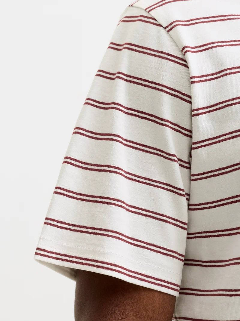 JORNORREBRO STRIPE TEE SS CN LN