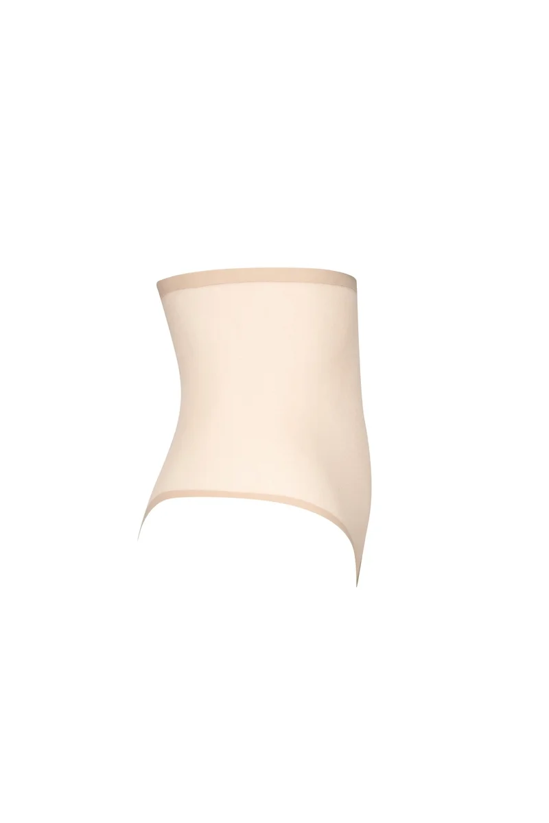 ByeBra – Formgebender Tüll-Shapewear-Tanga mit mittlerem Halt, Beige