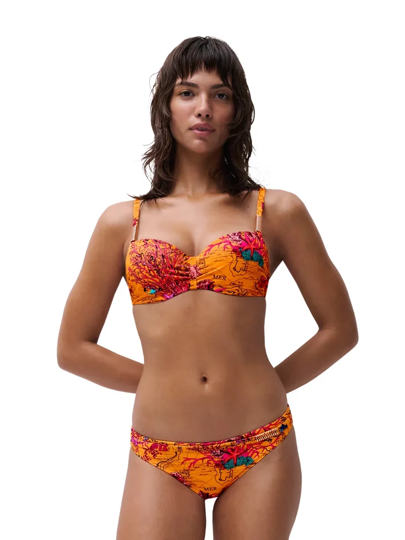 Chantelle Swimwear - Icon Half-Cup Memory Bikini Helles Mittelmeer