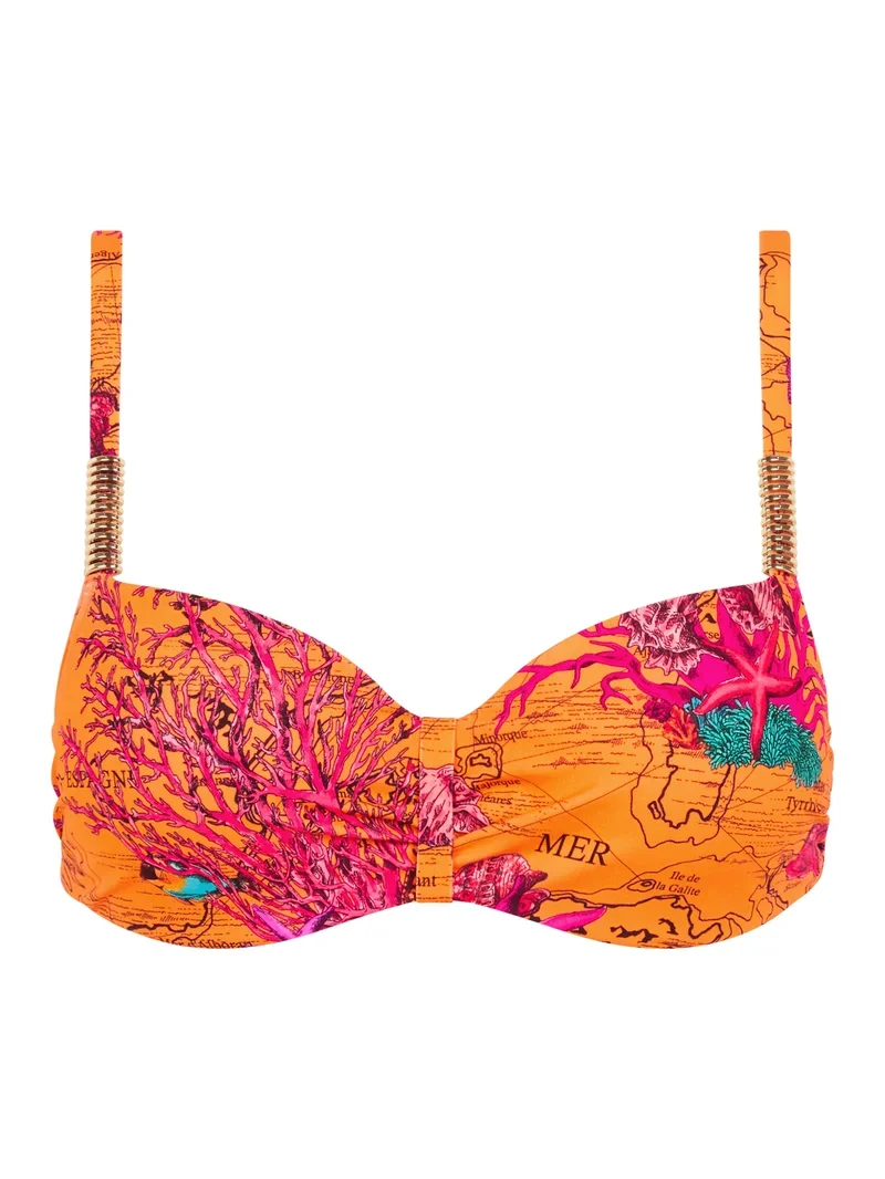 Chantelle Swimwear - Icon Half-Cup Memory Bikini Helles Mittelmeer