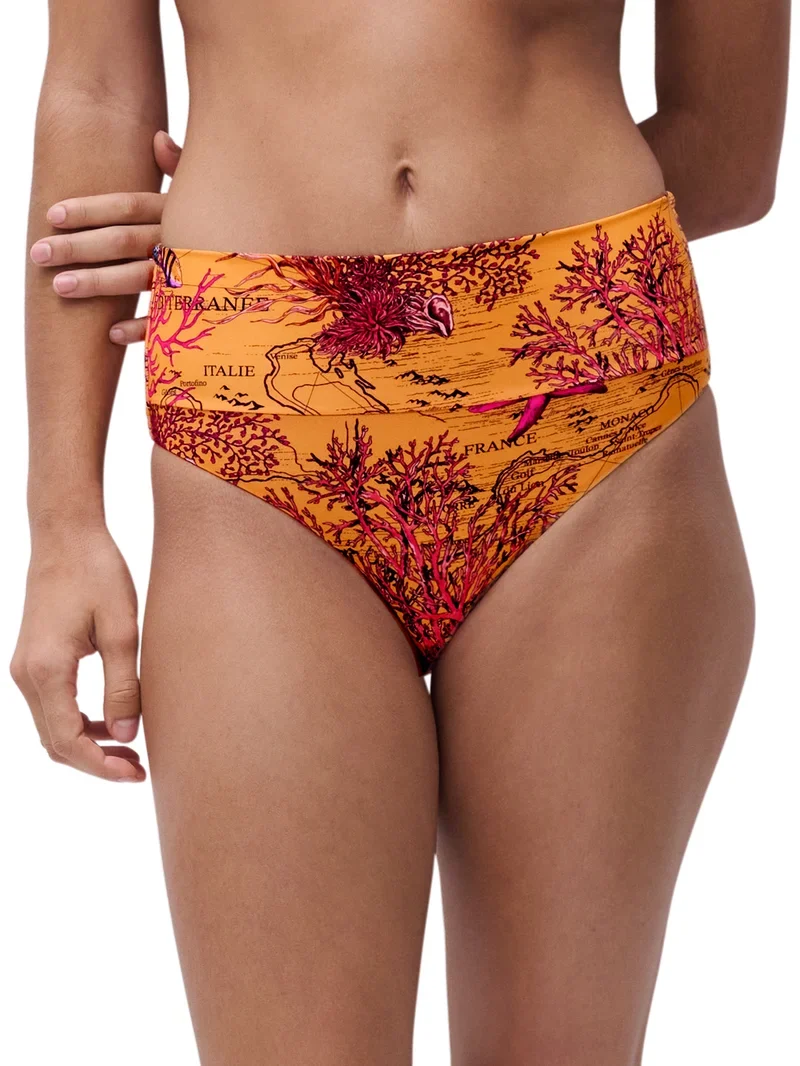 Chantelle Swimwear – Icon Bikinihose, hellmediterran