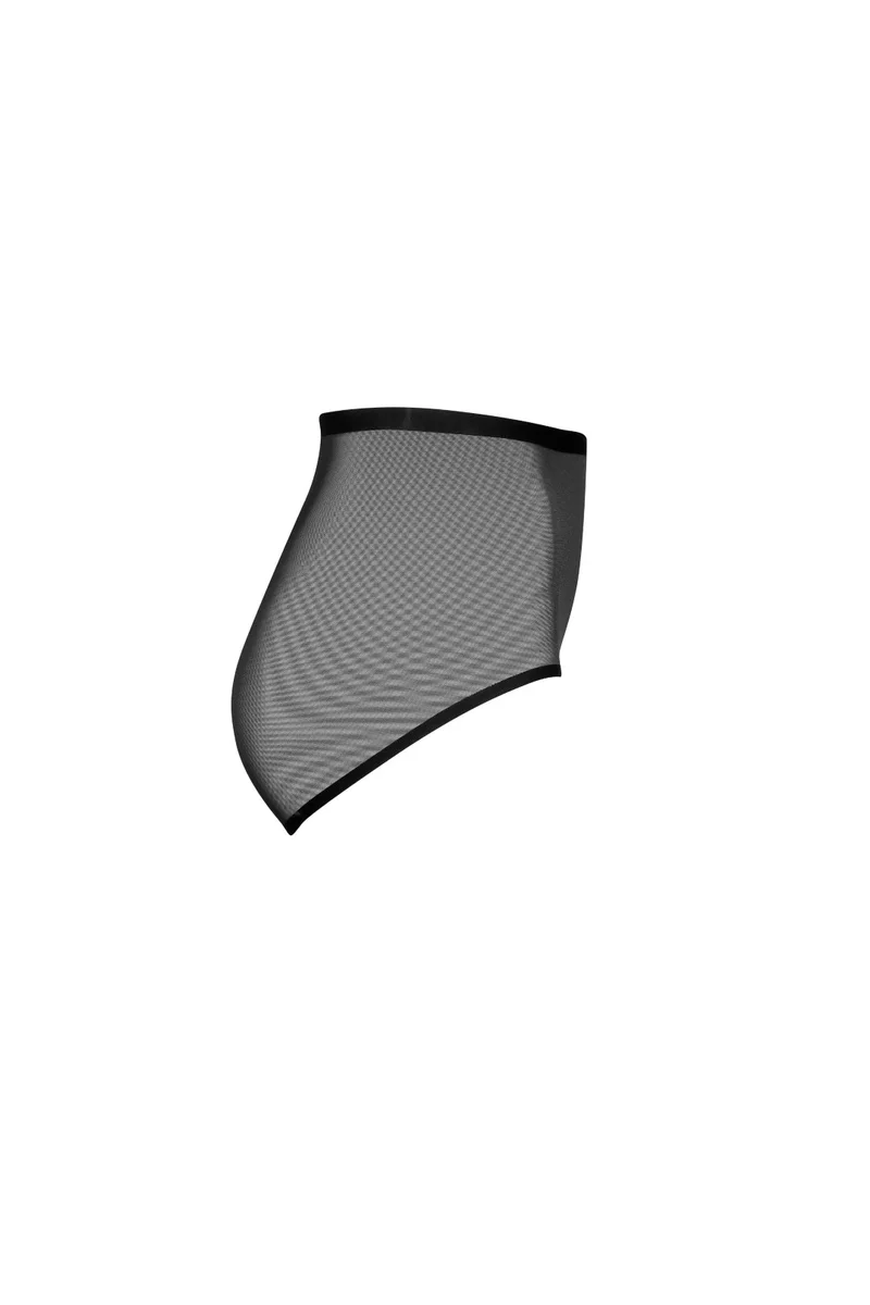 ByeBra – Formgebender Tüll-Shapewear-Slip mit mittlerem Halt, Schwarz