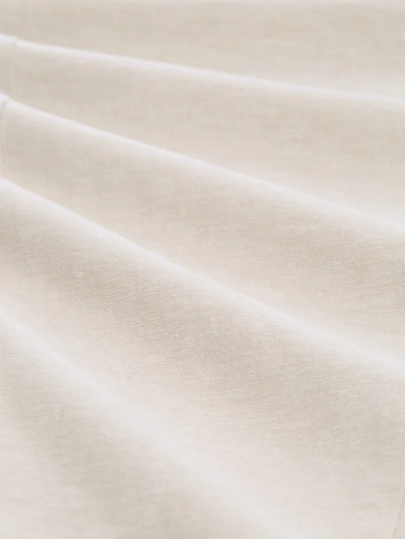 TTREGULAR Chino Shorts mit Leinenanteil