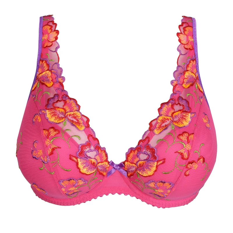 DEVDAHA VERY BERRY halb unterlegter BH tiefdek.