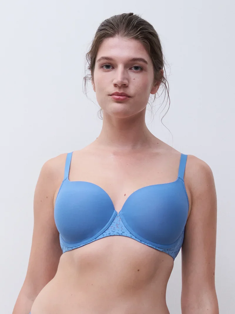 Chantelle EasyFeel - Norah Covering T-Shirt-BH Antoinette Blau