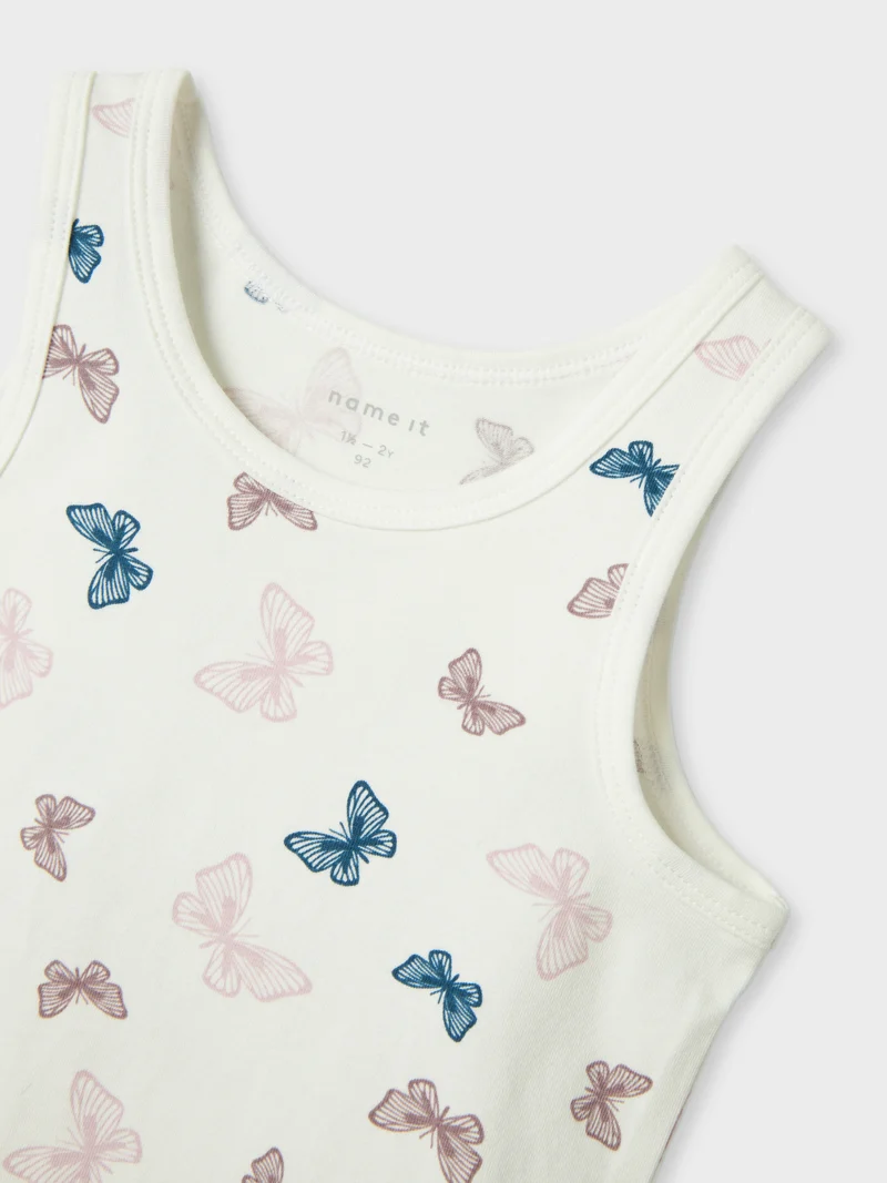 NMFTANK TOP 2P JET STREAM BUTTERFLY NOOS