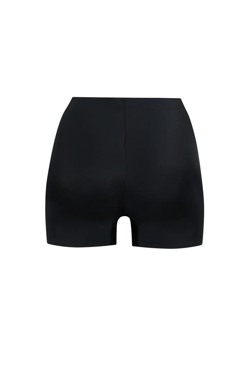 ByeBra – Unsichtbare Shapewear mit leichter Stützwirkung, unsichtbarer Shorty, Schwarz