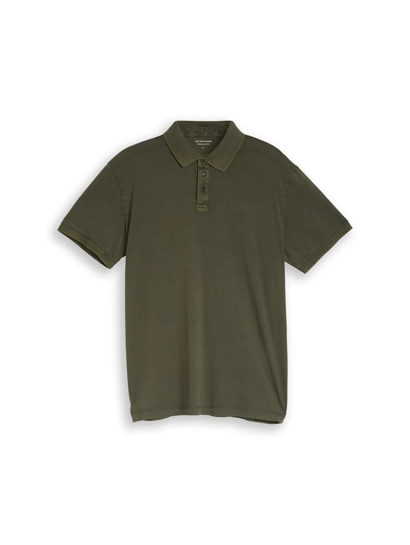Poloshirt im Used-Look