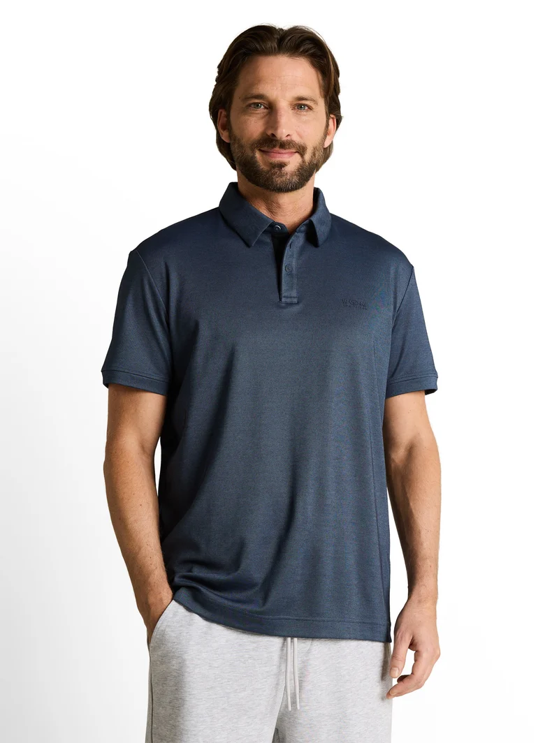 Poloshirt mit Logo-Print