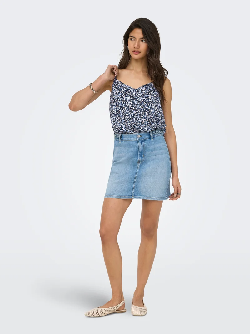 ONLNALA LIFE SINGLET WVN NOOS