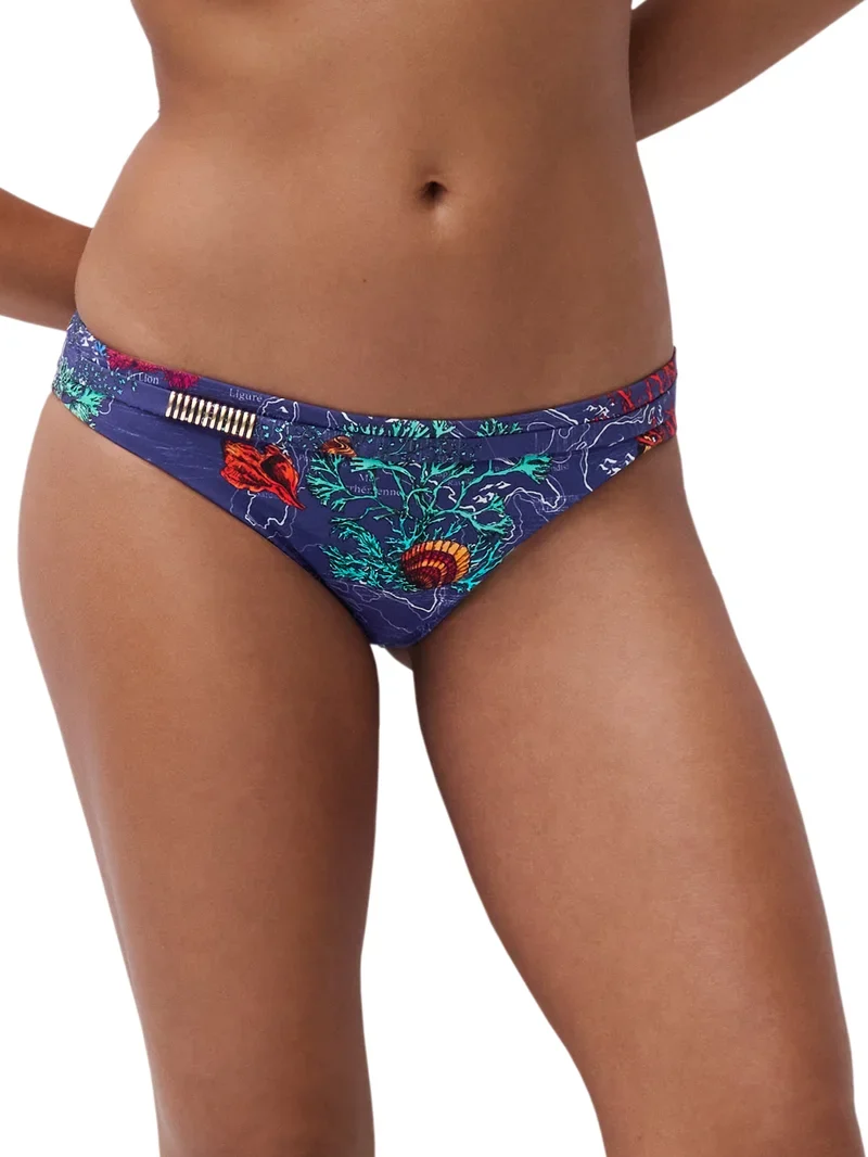 Chantelle Swimwear – Icon Bikini-Slip Dunkelmediterran