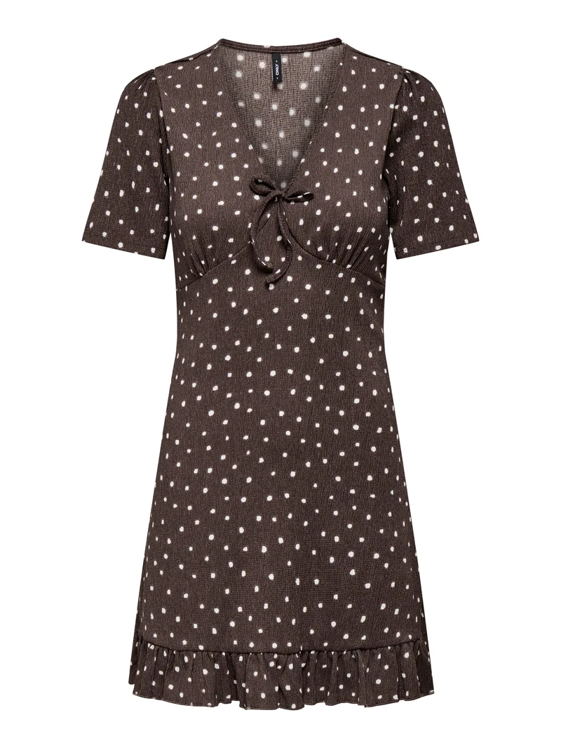 ONLMOLLY S/S V-NECK DRESS JRS