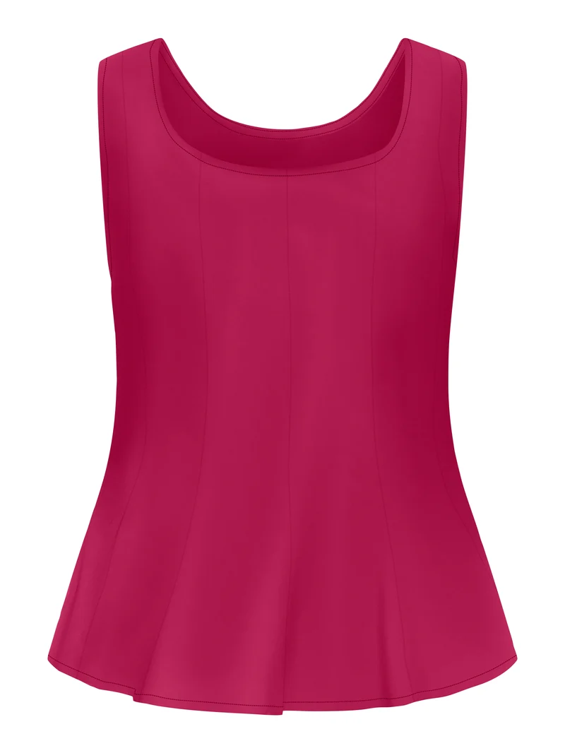 ONLMARTINA S/L U-NECK PEPLUM TOP WVN