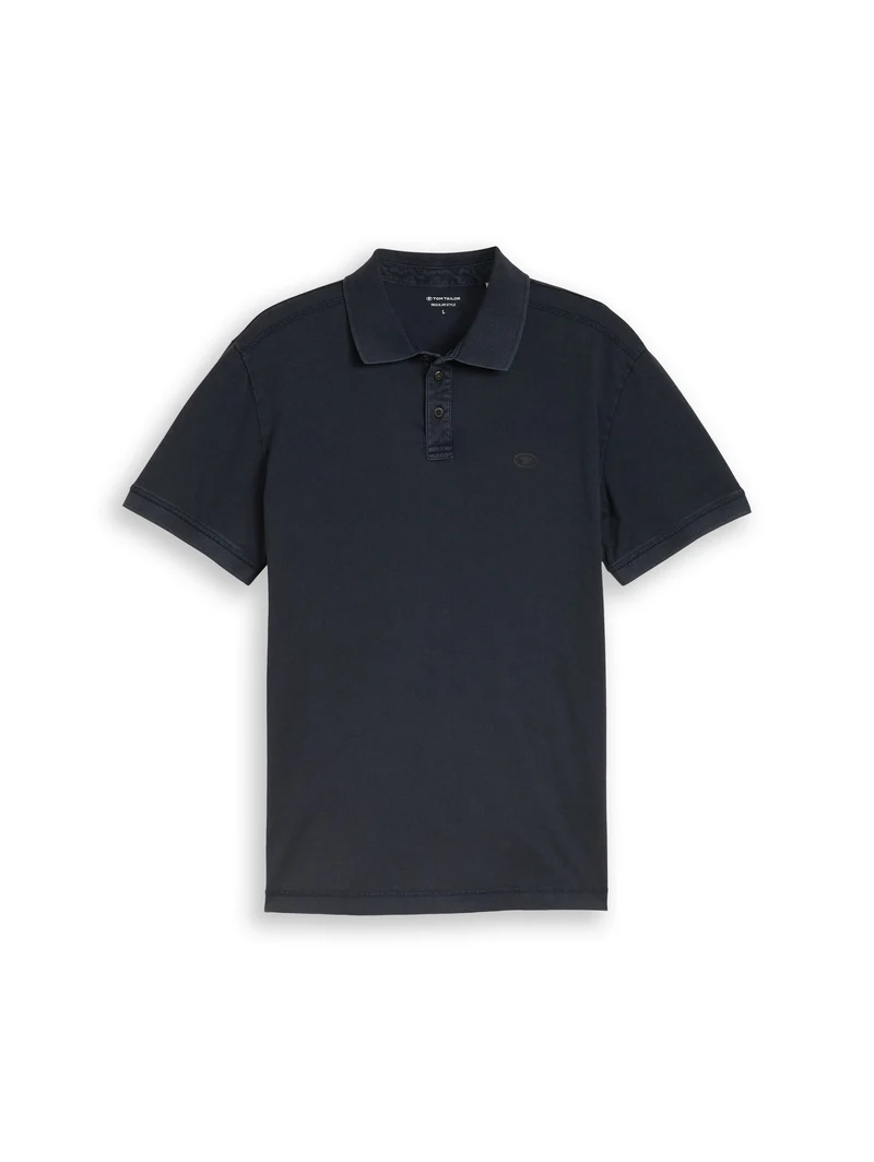 Poloshirt im Used-Look