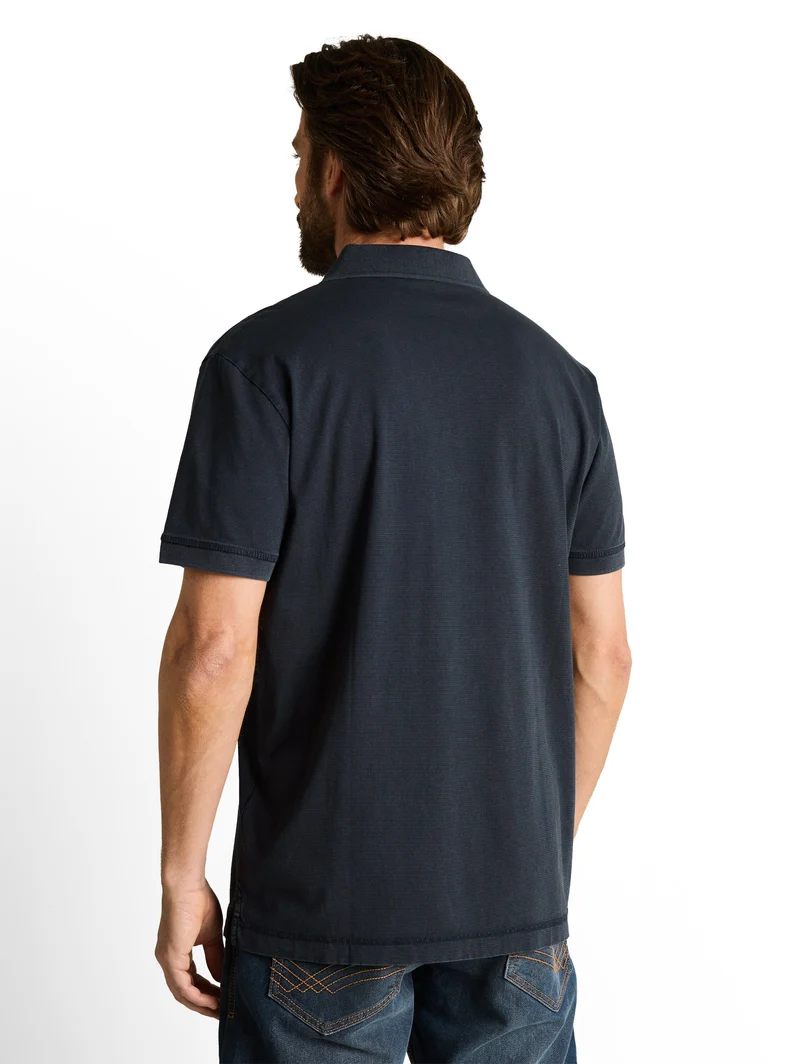 Poloshirt im Used-Look