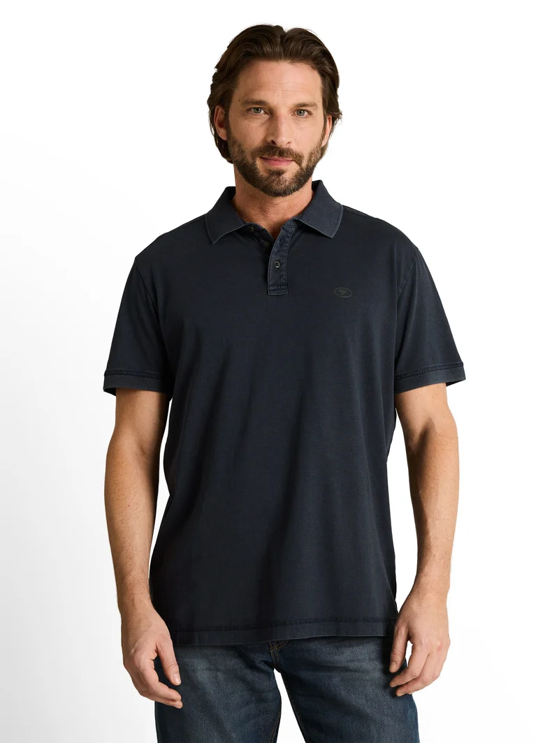 Poloshirt im Used-Look