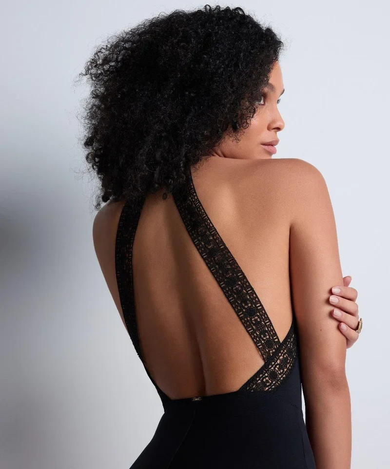 Aubade - Les Bodys By Aubade Open Back Body Black