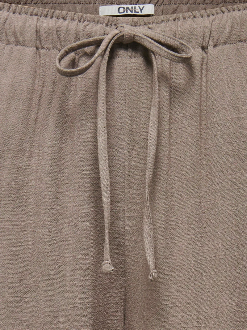 ONLSIESTA MW PULL-UP LINEN BL PNT NOOS