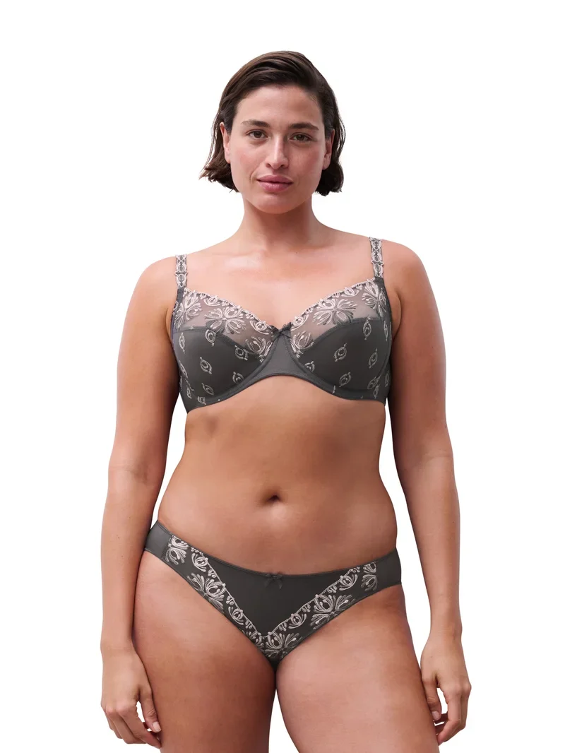 Chantelle - Champs Elysees Brazilian Brief Blushed Ash