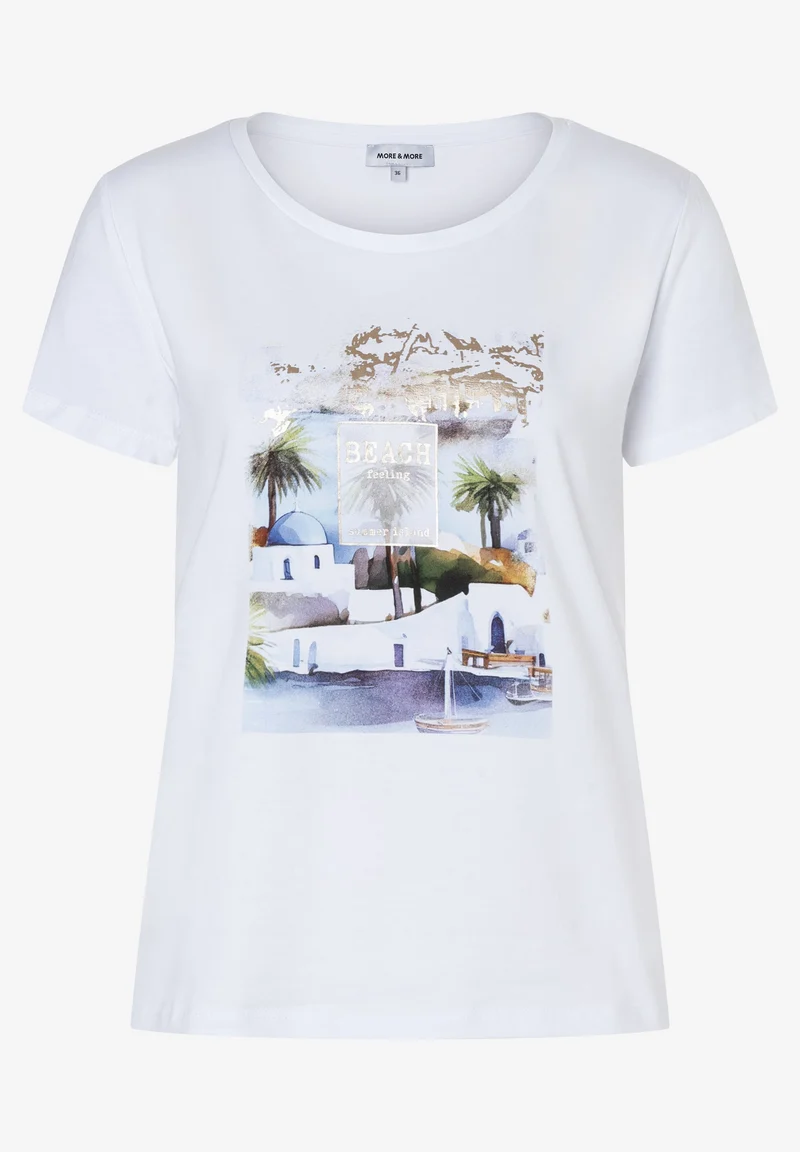 T-Shirt mit Frontprint