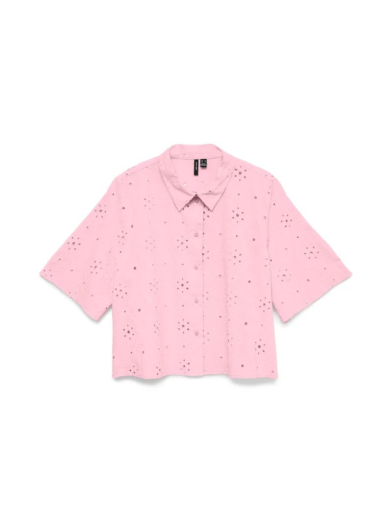 VMELIZA SHORT 2/4 SLEEVE SHIRT WVN NOOS