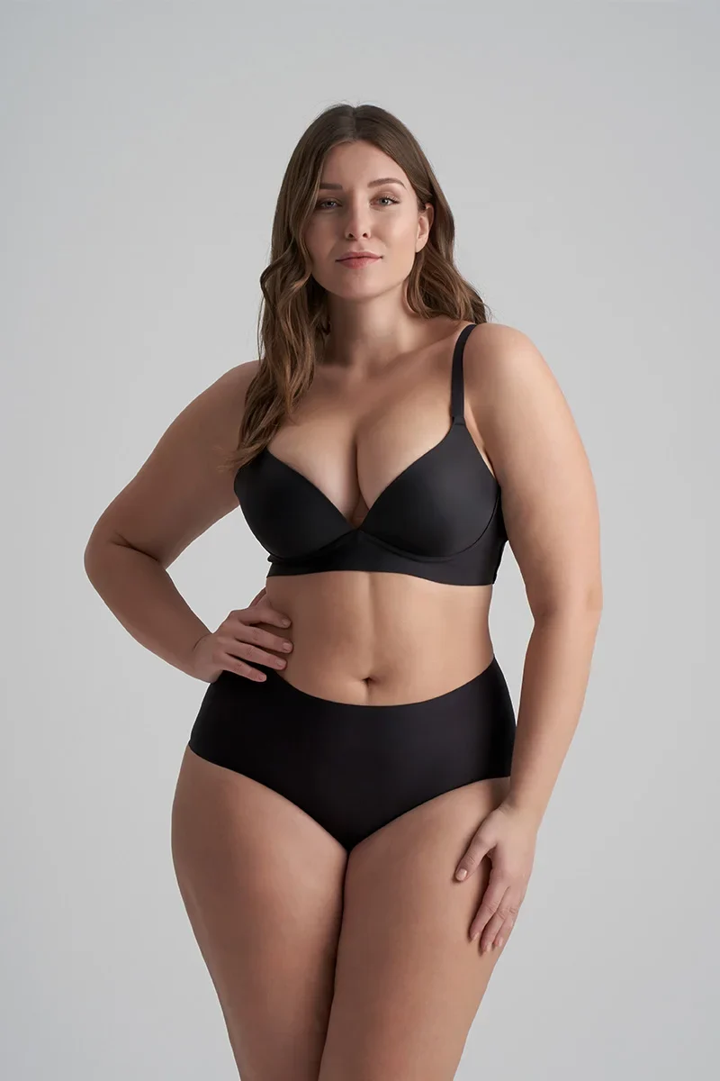 ByeBra – Uni Stretch (Einheitsgröße) Uni Stretch High Brief Schwarz