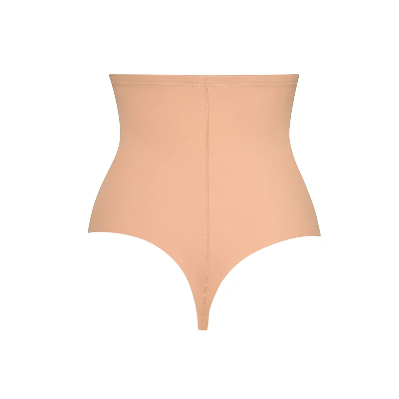ByeBra – Formgebende Unterwäsche (Starker Halt) Formgebender High-Waist-Tanga Honey