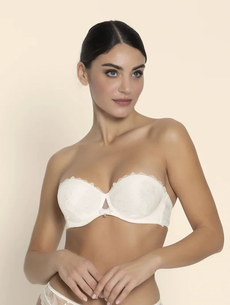 Lise Charmel – Sublime Organza Multi-Way Strapless Bra Ecru Nacre