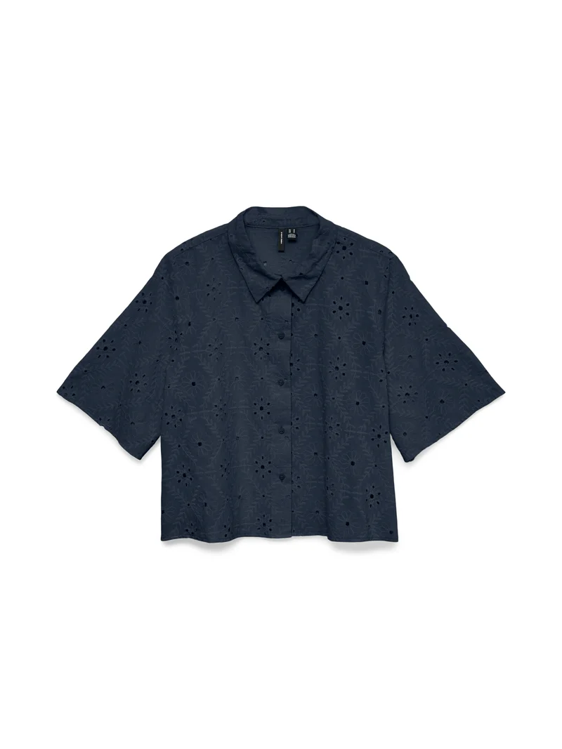 VMELIZA SHORT 2/4 SLEEVE SHIRT WVN NOOS