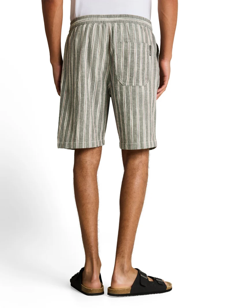 TTRELAXED Shorts mit Leinenanteil