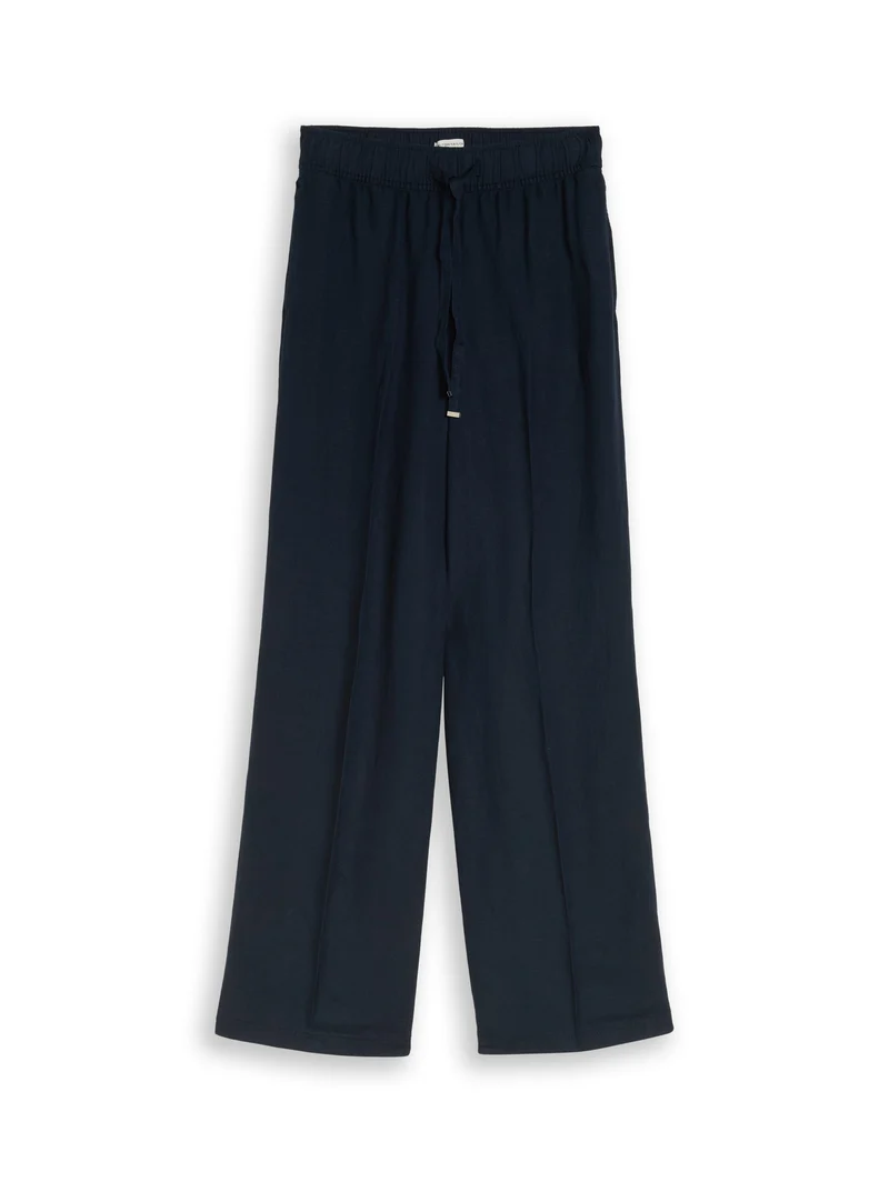 Loose Fit Hose mit Leinenanteil