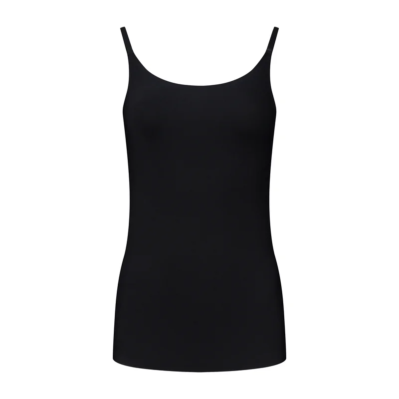 ByeBra – Uni Stretch (Einheitsgröße) Uni Stretch Tanktop Schwarz