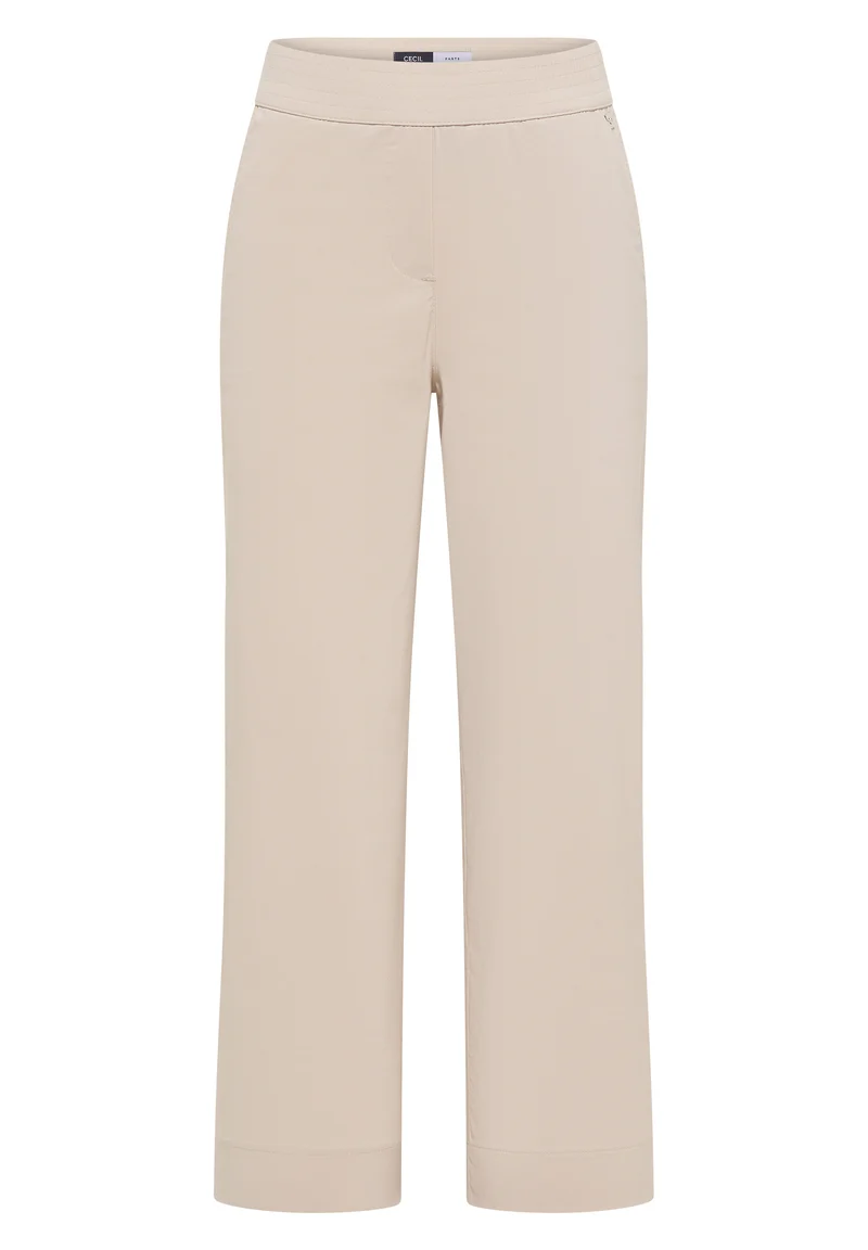 7/8 High Waist Wide Leg Hose im Loose Fit