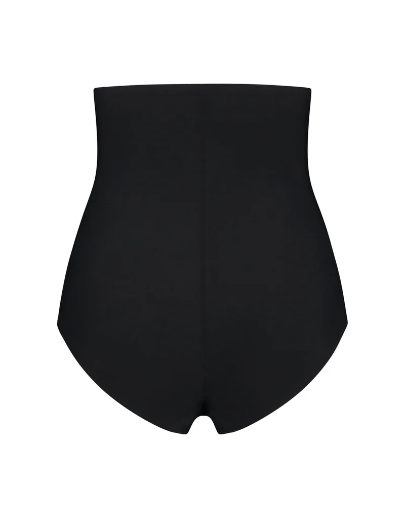 ByeBra – Formgebende Unterwäsche (Starker Halt) Formgebender High-Waist-Slip Schwarz