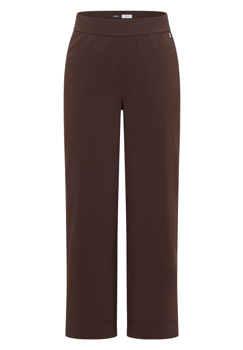 7/8 High Waist Wide Leg Hose im Loose Fit