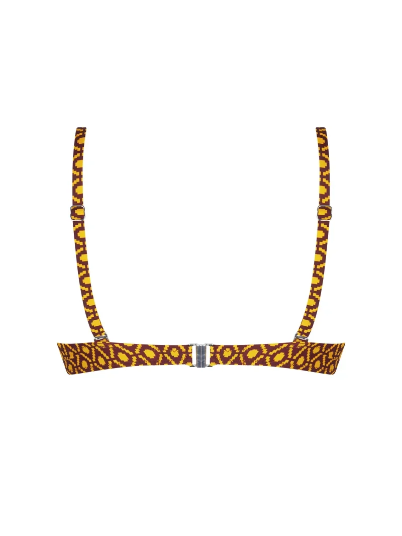 Antigel Swimwear von Lise Charmel - La Papoue Gepolstertes Bikini-Oberteil Jaune Papou
