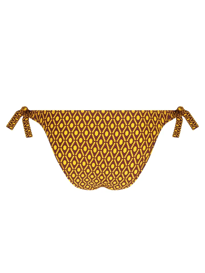 Antigel Swimwear von Lise Charmel - La Papoue Bikini mit schmalen Seiten Jaune Papou