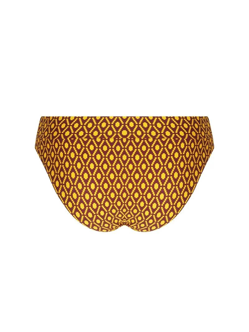 Antigel Swimwear von Lise Charmel - La Papoue Bikini Wide Side Bottom Jaune Papou