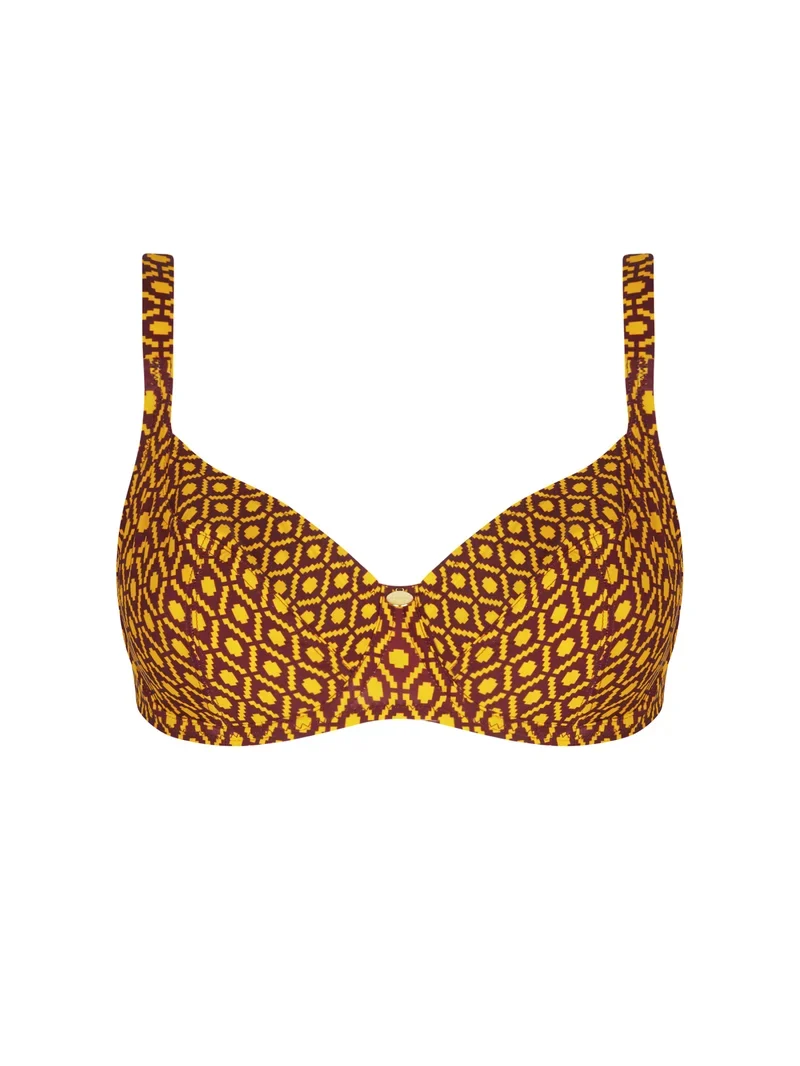 Antigel Swimwear von Lise Charmel - La Papoue Balconet Top Jaune Papou