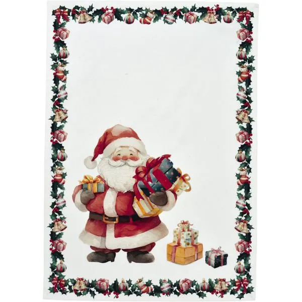 Geschirrtuch Happy Santa