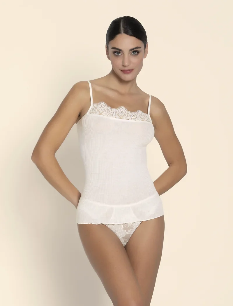 Lise Charmel – Plaisir Caresse Camisole Ecru Perlmutt