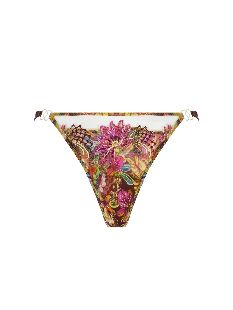 Lise Charmel – Danse Des Fleurs Sexy Tanga Plus Fushia Vert