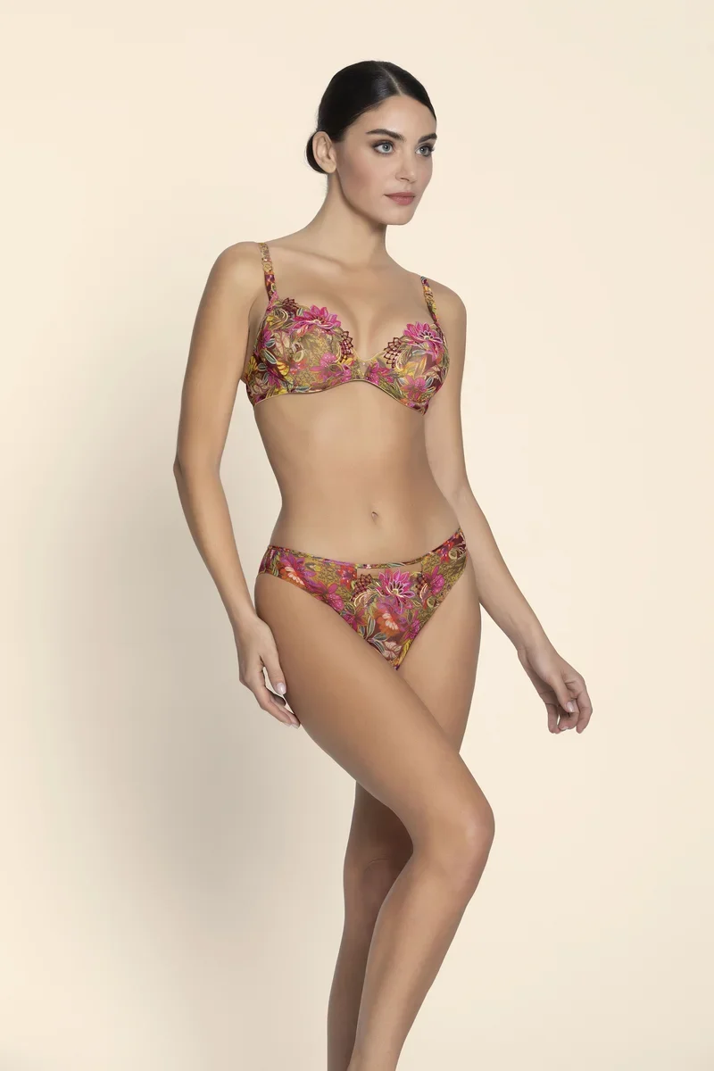 Lise Charmel - Danse Des Fleurs gepolsterter Kontur-BH Fushia Vert