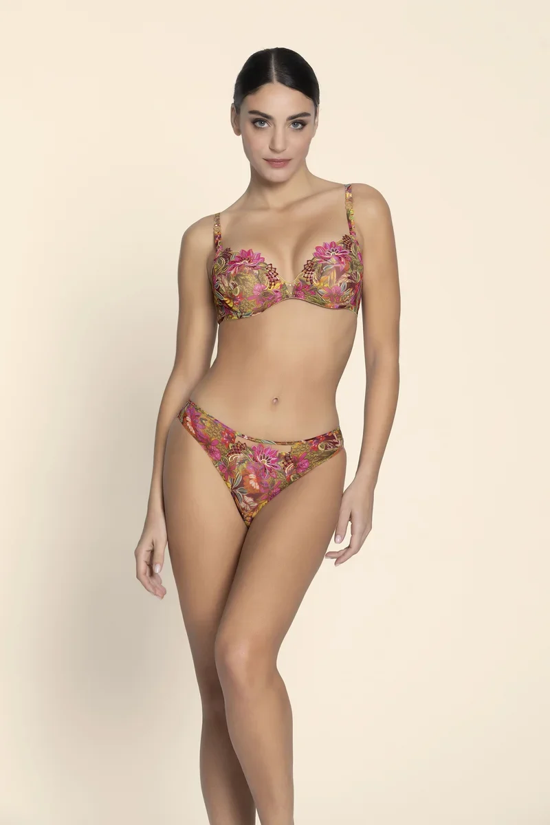 Lise Charmel - Danse Des Fleurs gepolsterter Kontur-BH Fushia Vert