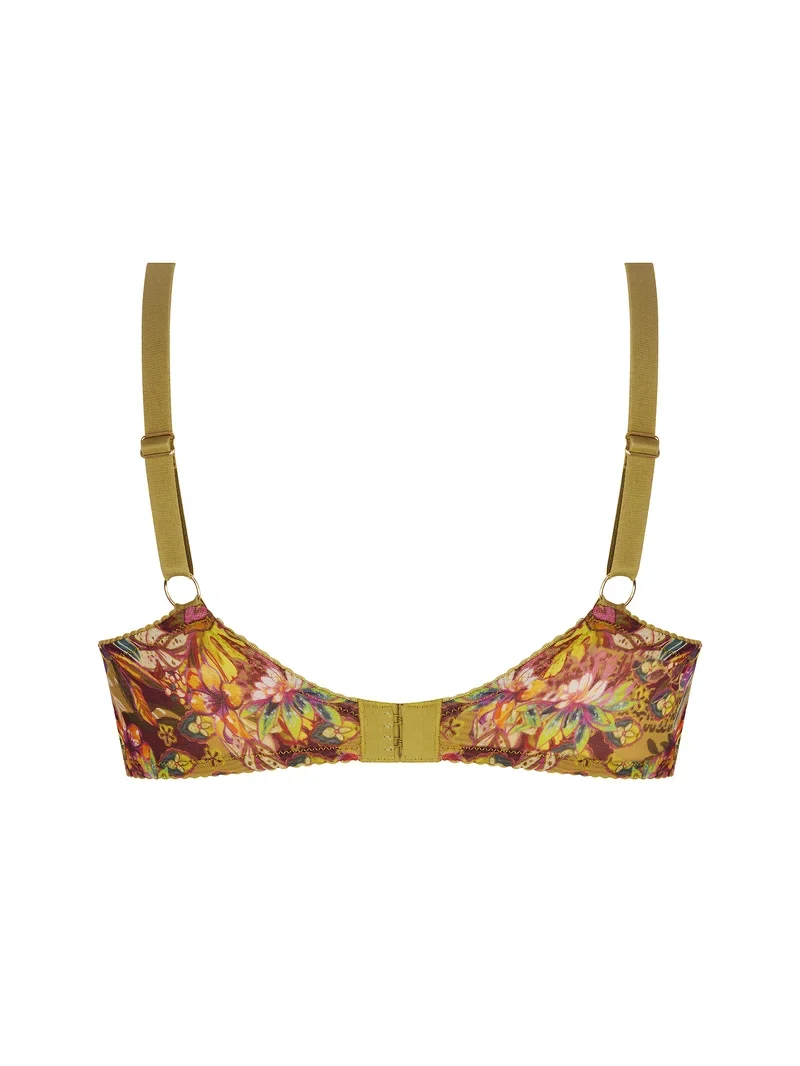 Lise Charmel – Danse Des Fleurs bedeckenden Halbschalen-BH Fushia Vert